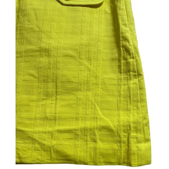 Trina Turk Bright Yellow Camden Skirt - Pencil - Mini - Size 8 - NWT - $228 MSRP - Picture 6 of 7